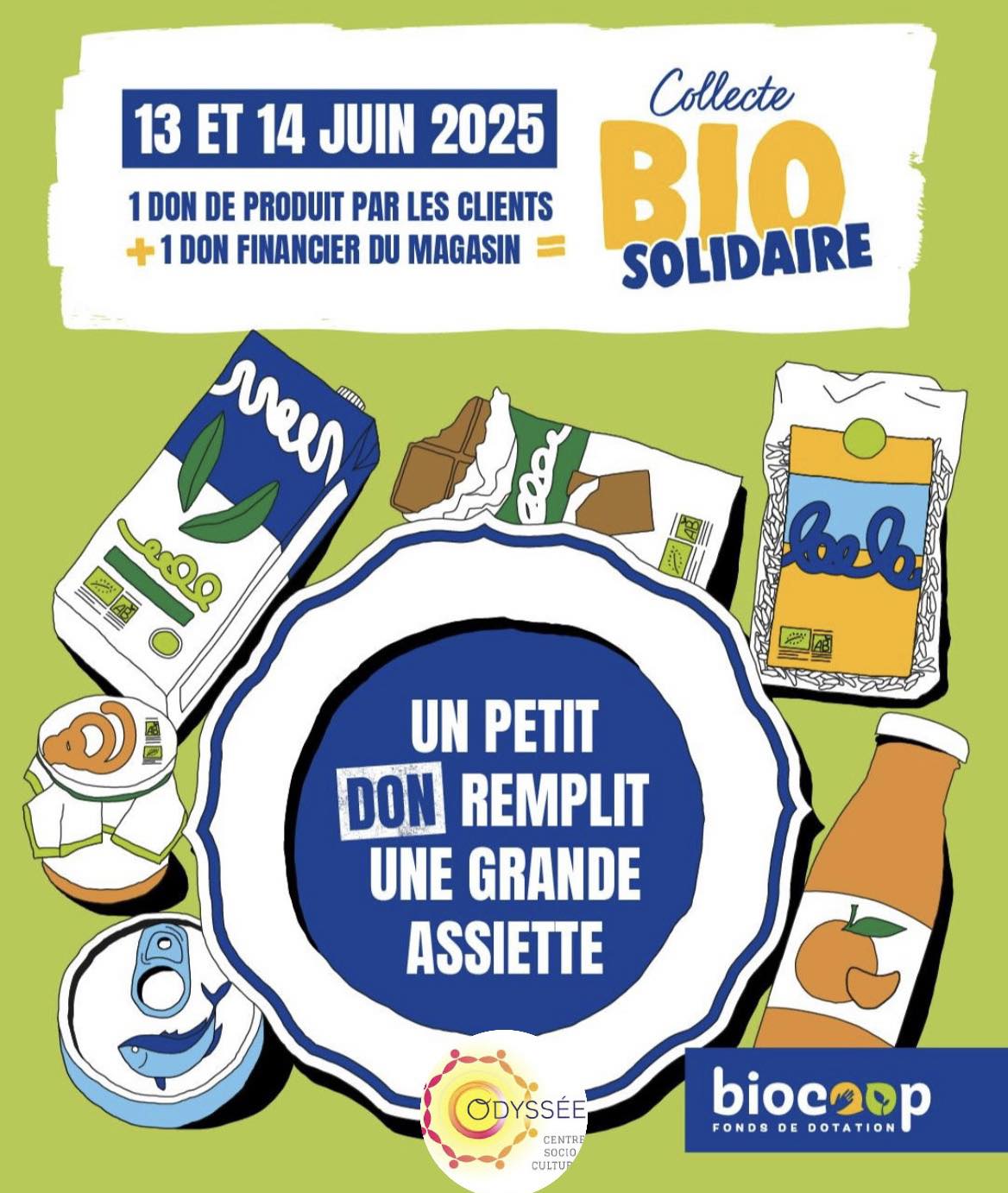 La Collecte Bio Solidaire est de retour