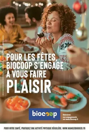 Pour Noël, pensez à offrir un bon cadeau Biocoop !